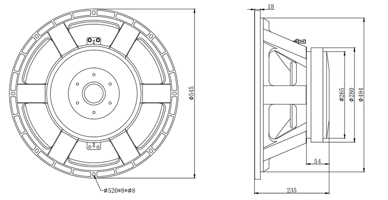 MR21-1 21-inch subwoofer speaker