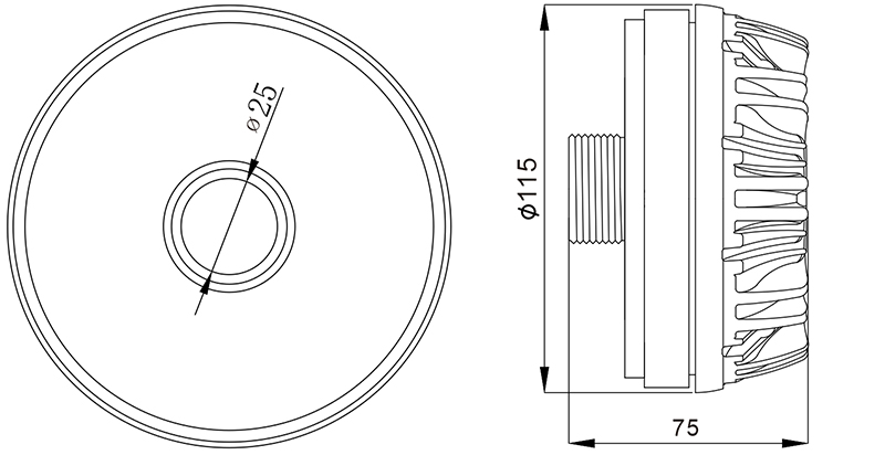 MR4408 tweeter speaker