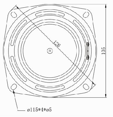 MR04F15A-A 4 inch speaker